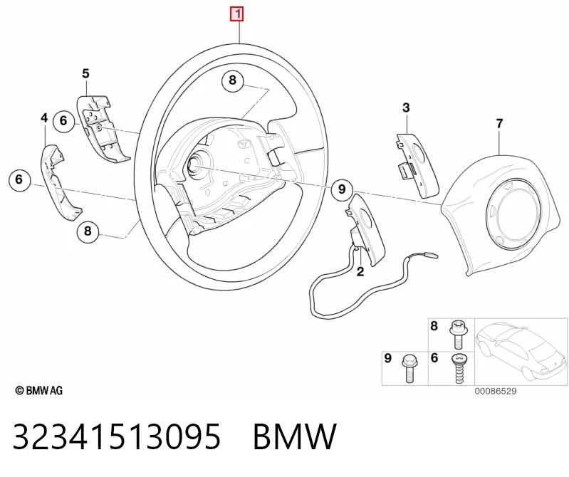 Volante Mini Cooper R50, R53 ao melhor preço