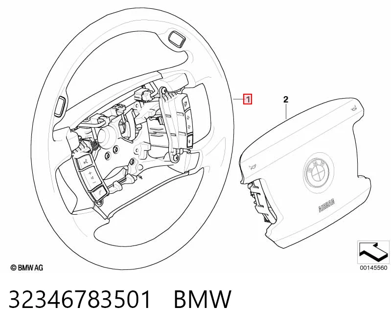 Volante BMW 7 E65, E66, E67 ao melhor preço
