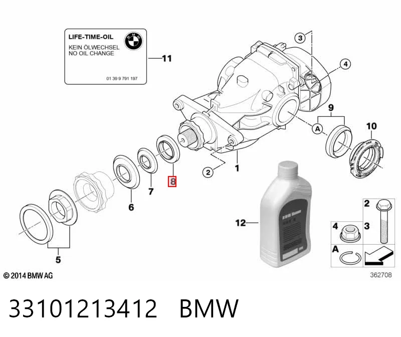 33101213412 BMW