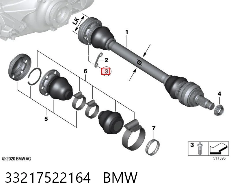 33217522164 BMW