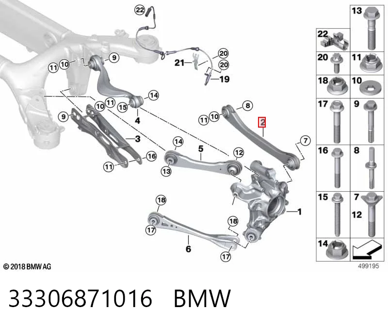 Braço oscilante transversal direito de suspensão traseira VEMO/Vaico V205013 preço, a partir de 59,43 USD