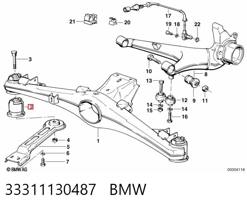 33311130487 BMW