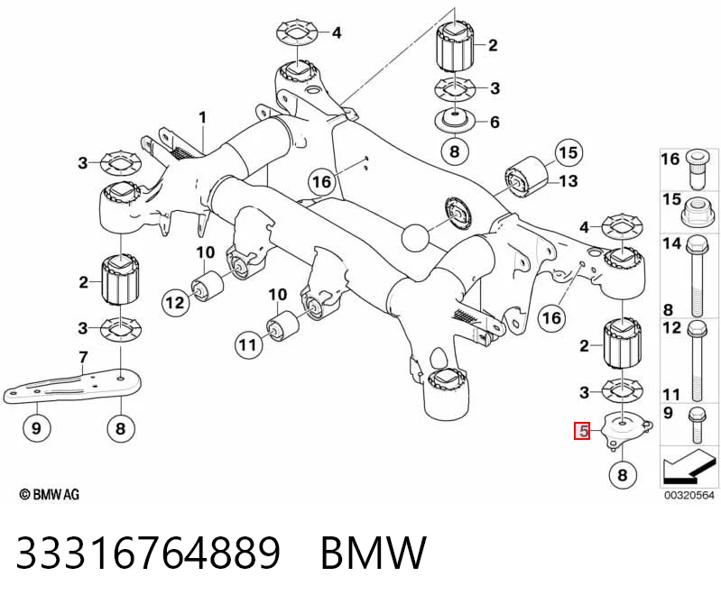33316764889 BMW