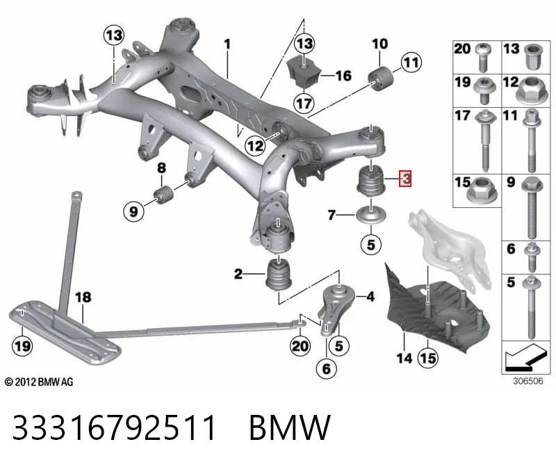 33316792511 BMW