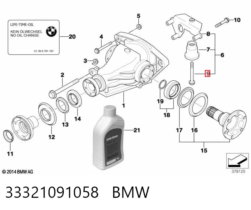 33321091058 BMW