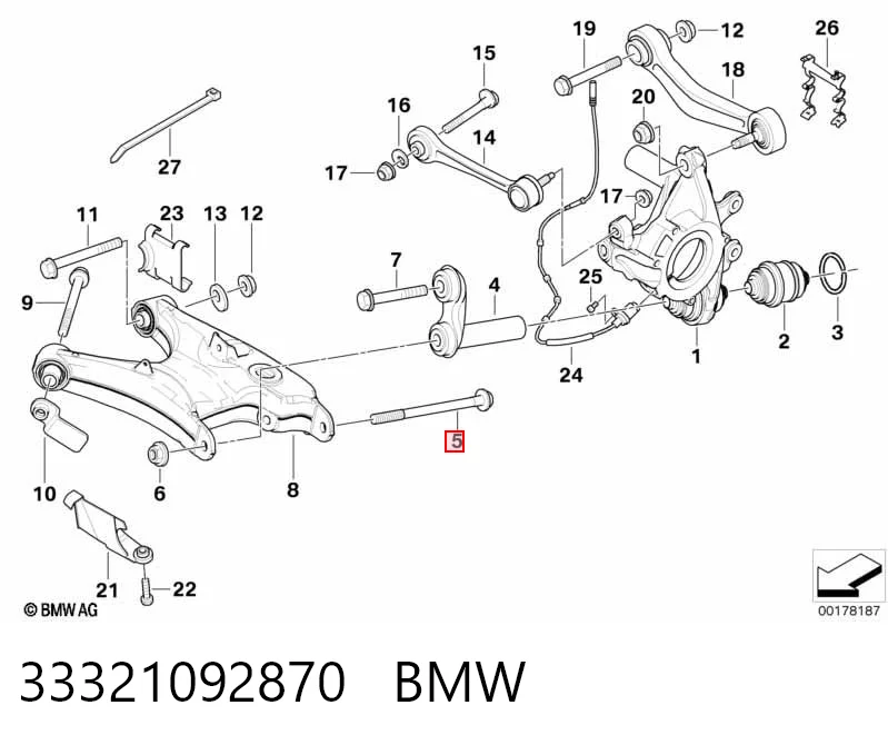 33321092870 BMW