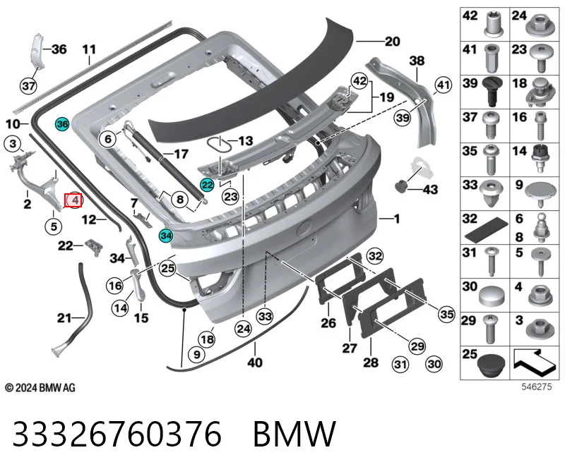33326760376 BMW