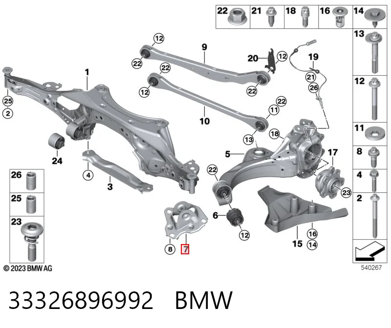33326896992 BMW