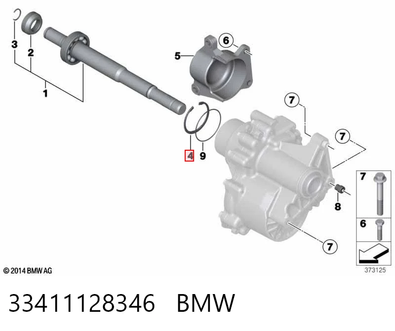 33411128346 BMW
