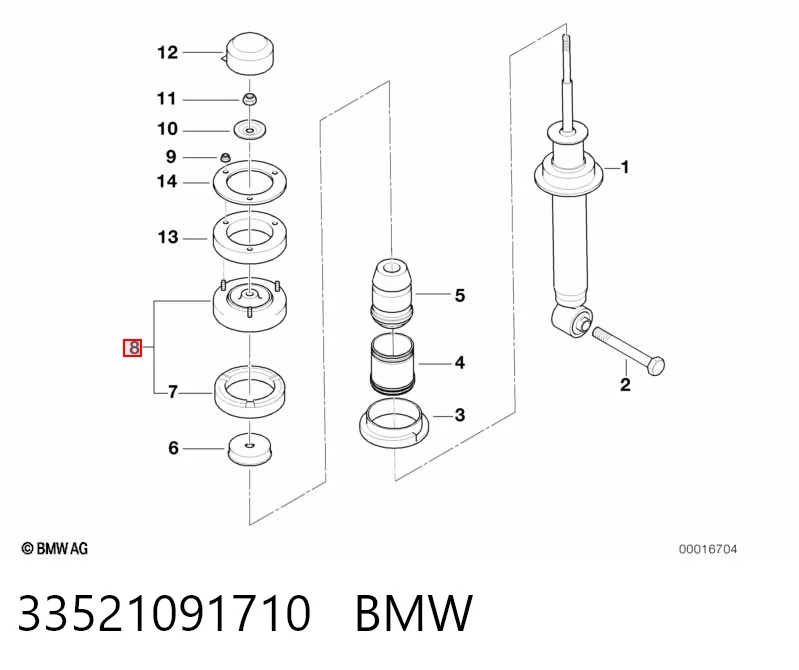 33521091710 BMW