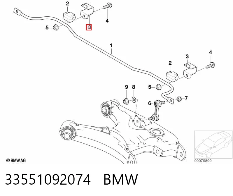 33551092074 BMW 