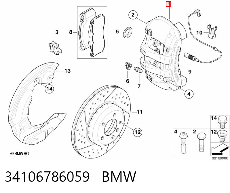 34106786059 BMW