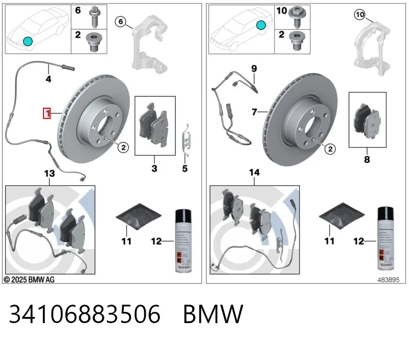 34106883506 BMW
