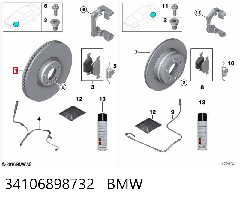 34106898732 BMW