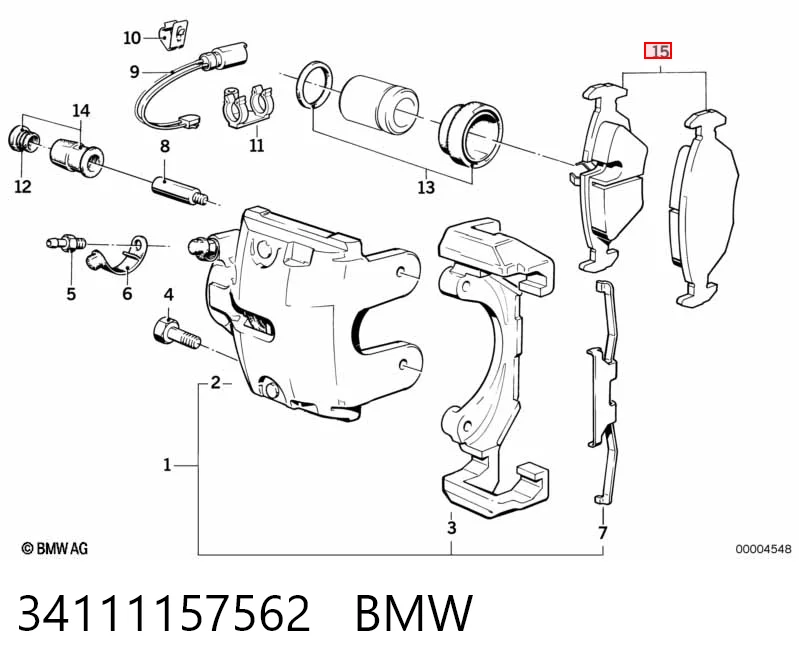  para BMW 5  (E28)