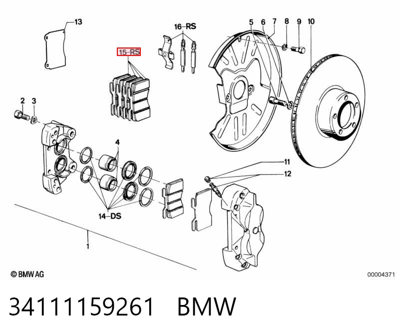 34111159261 BMW