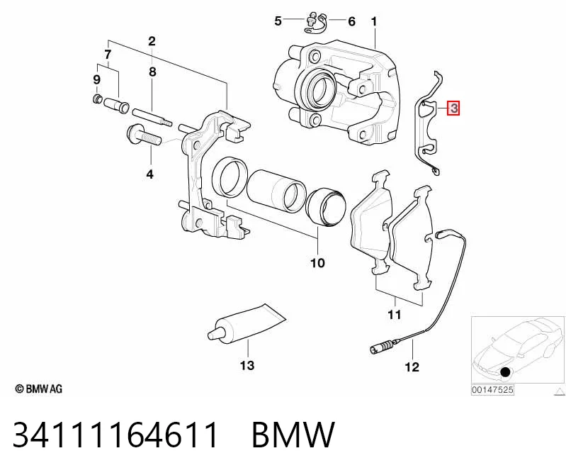 34111164611 BMW
