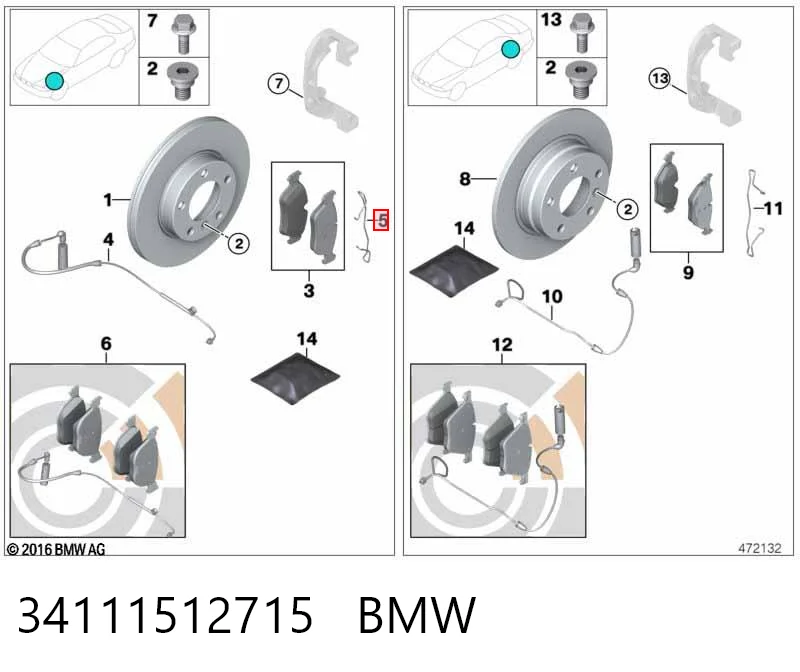 34111512715 BMW