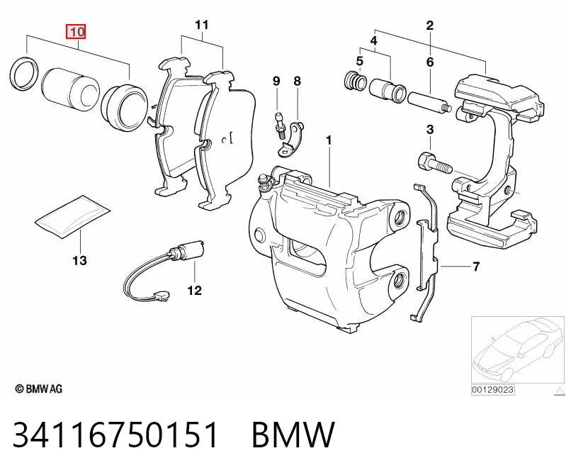 34116750151 BMW