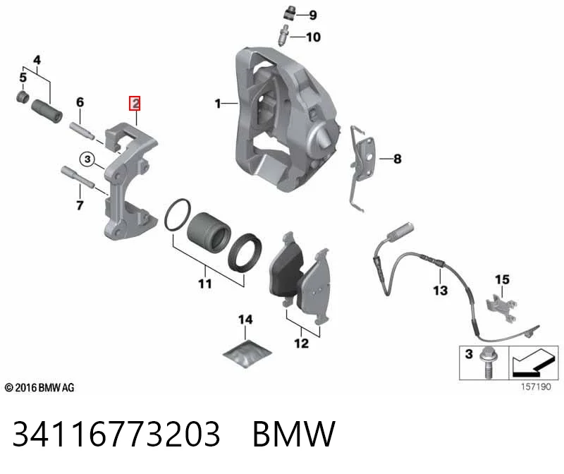 34116773203 BMW