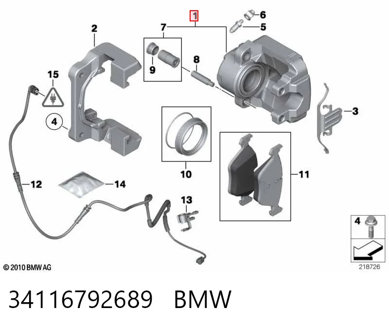 34116792689 BMW