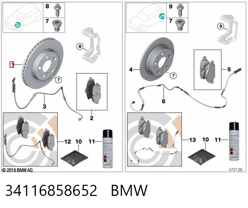 34116858652 BMW
