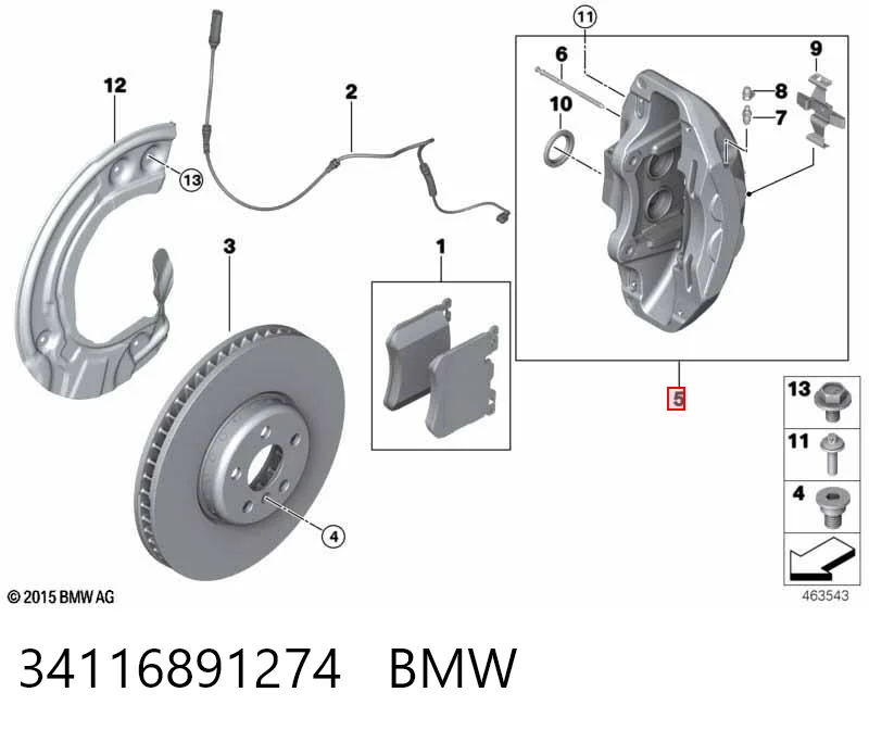 34116891274 BMW