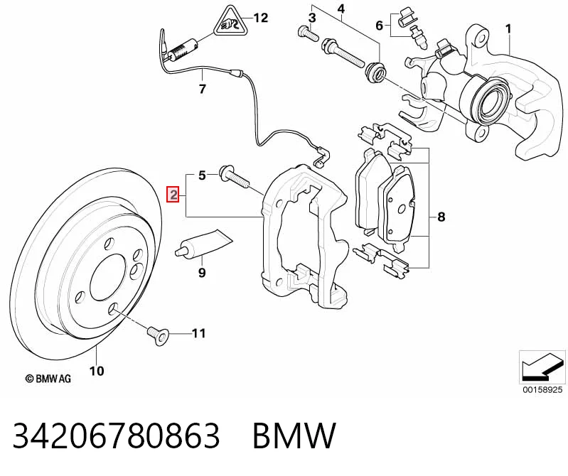 34206780863 BMW