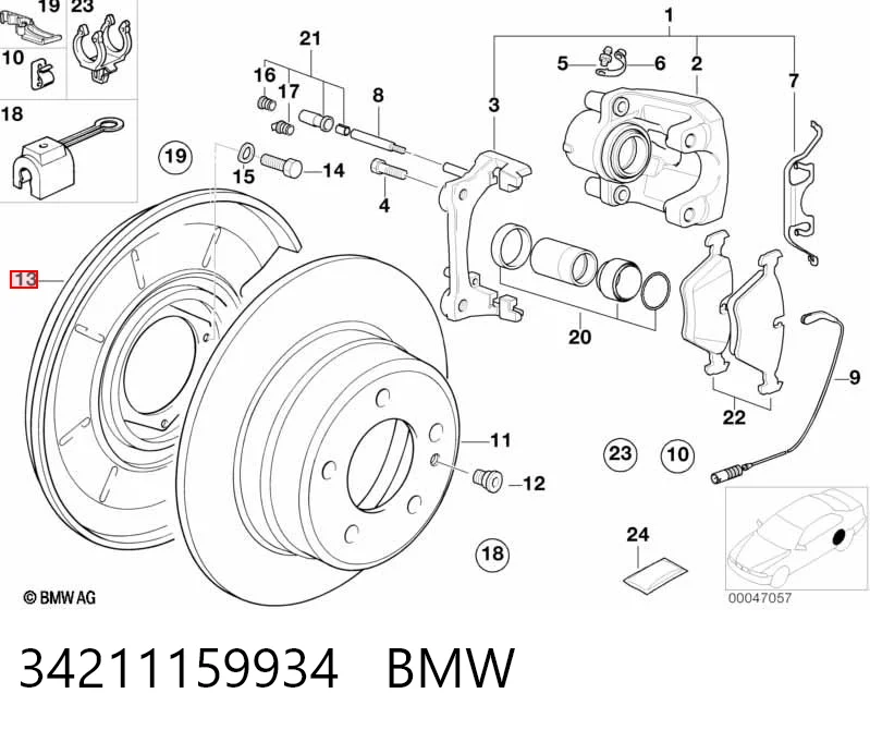 34211159934 BMW