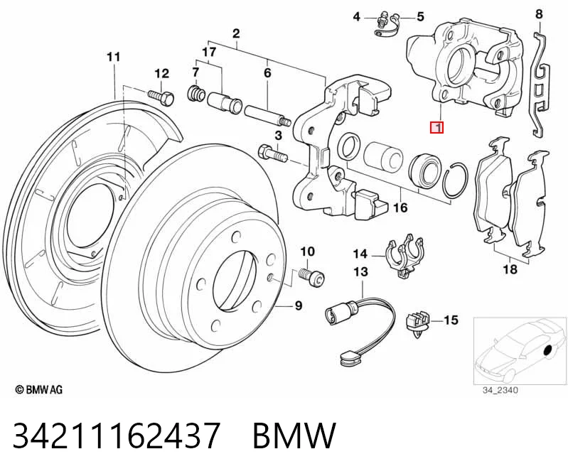 34211162437 BMW