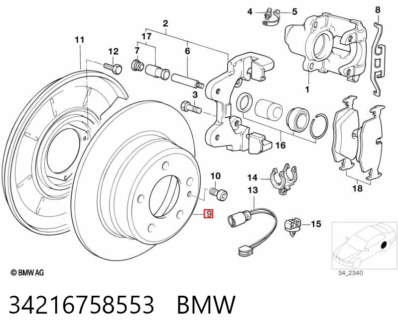 34216758553 BMW