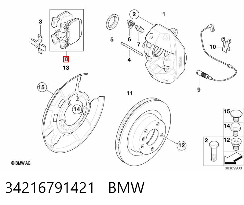 34216791421 BMW