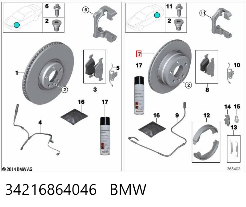34216864046 BMW