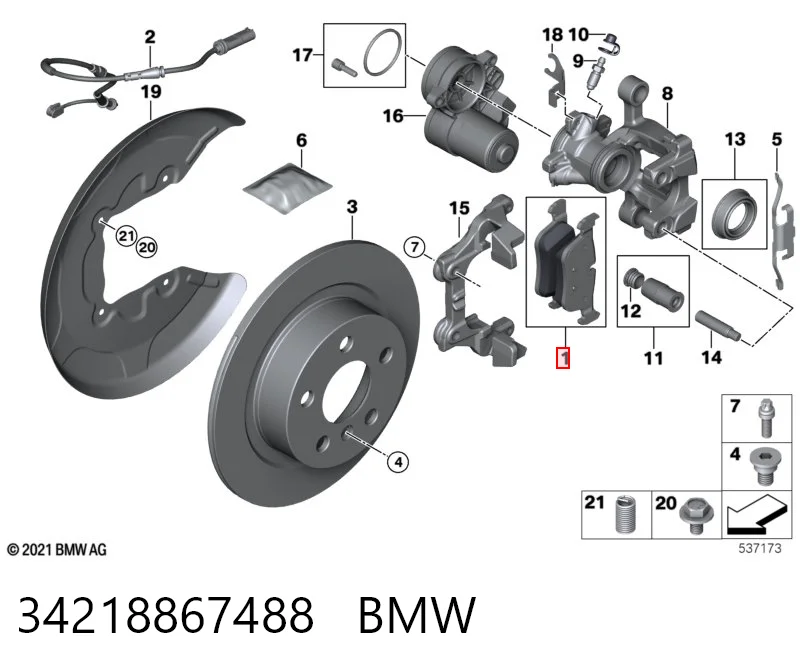 34218867488 BMW 