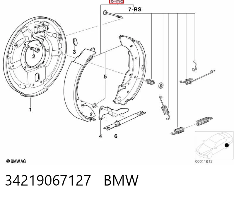 34219067127 BMW