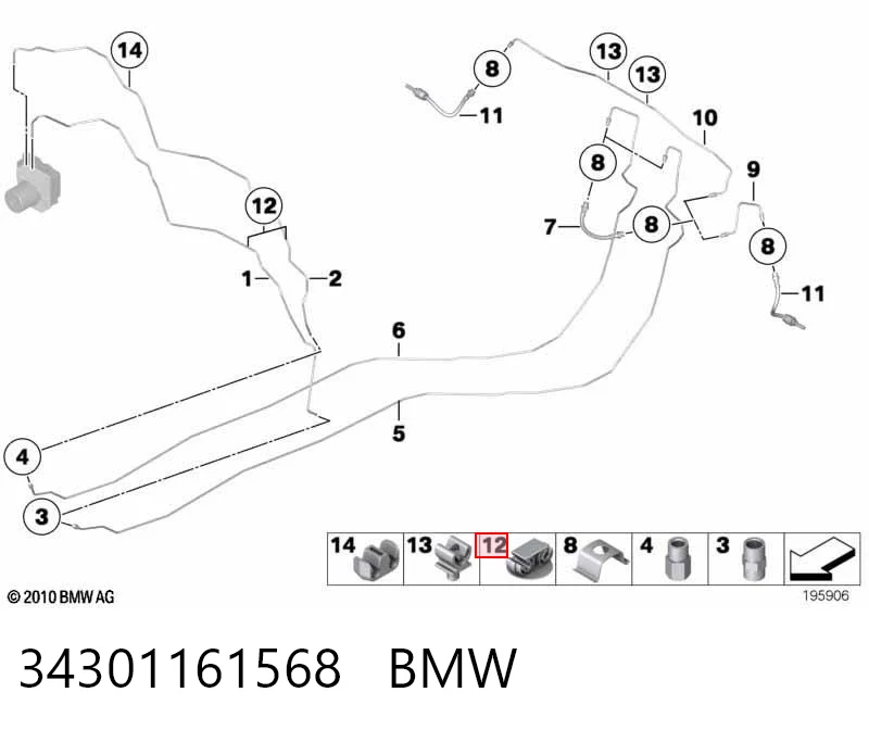 34301161568 BMW