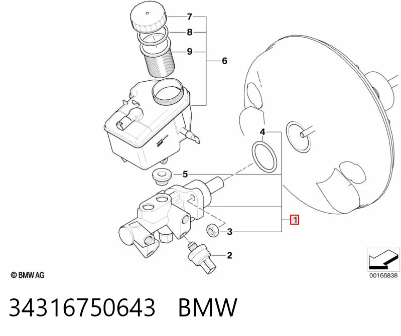 34316750643 BMW