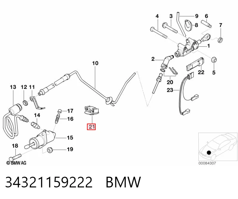 34321159222 BMW