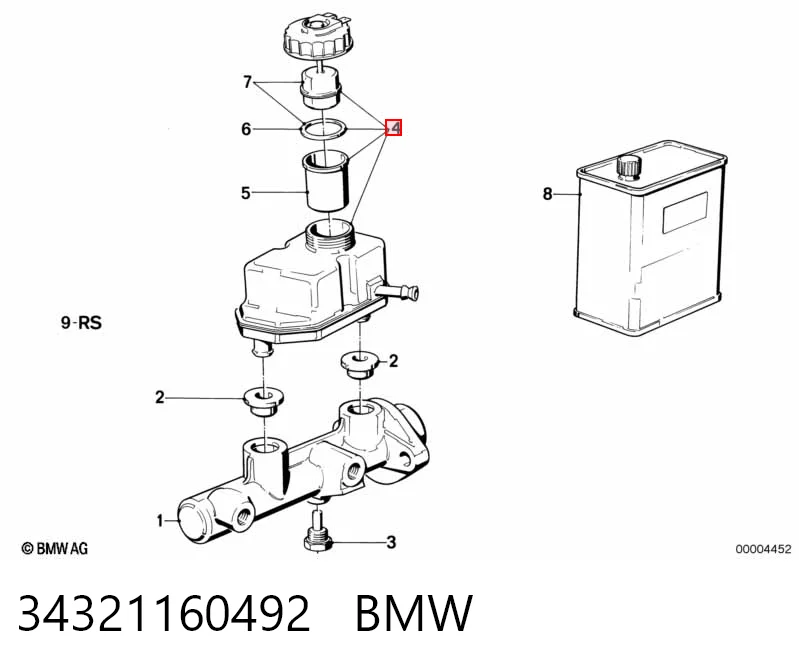 34321160492 BMW