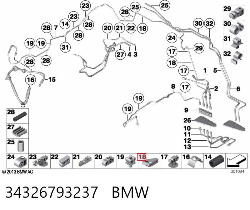 34326793237 BMW