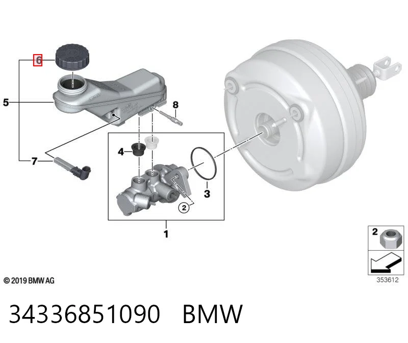 34336851090 BMW