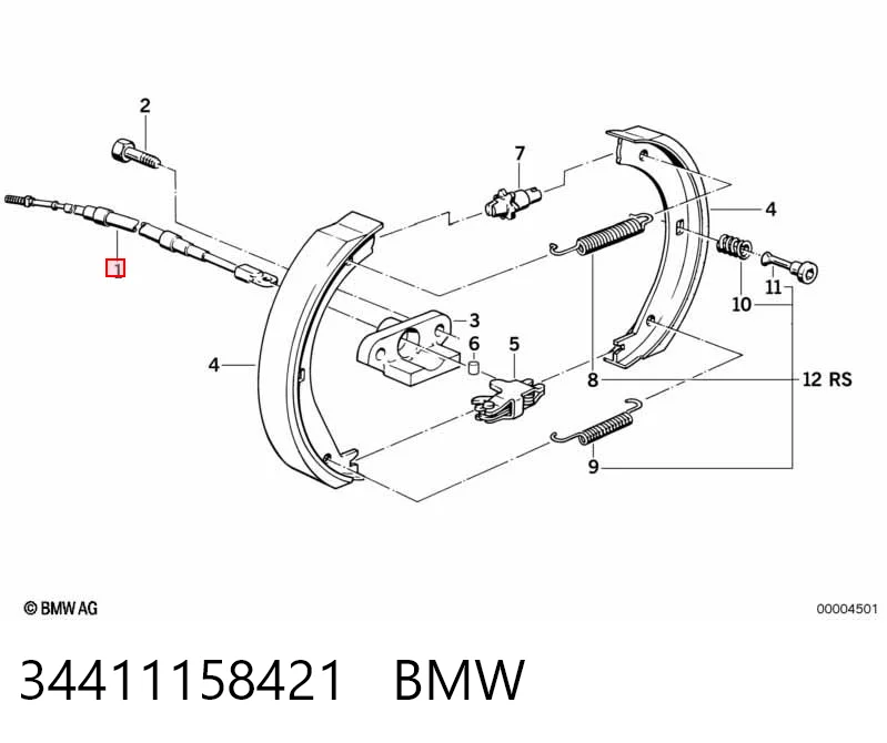 34411158421 BMW