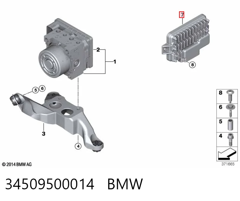 34509500014 BMW