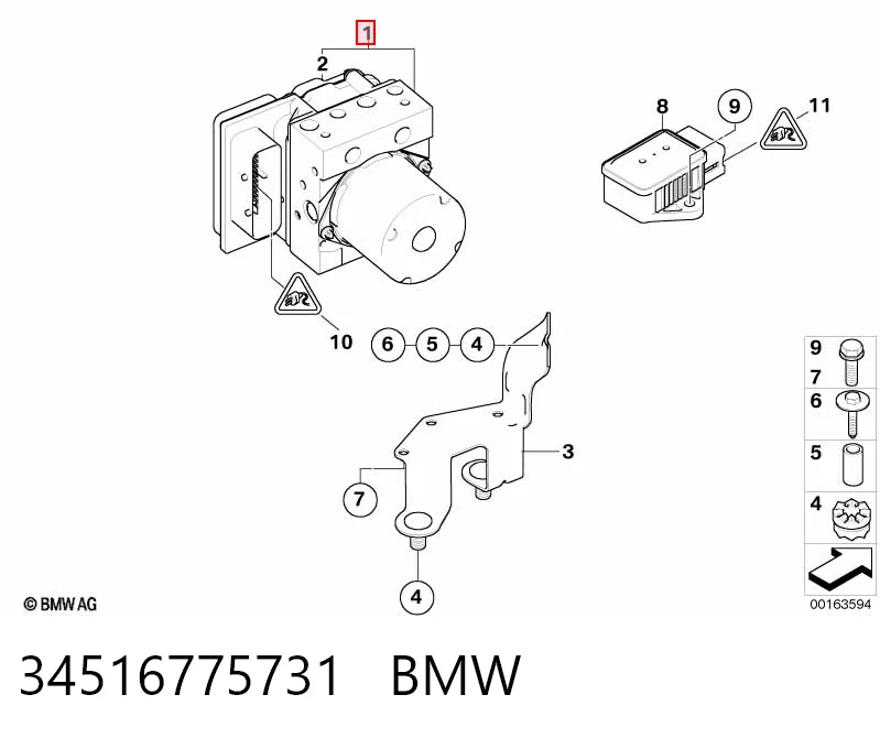 Unidade hidráulico de controlo ABS Bosch 0265236021 preço, a partir de 141,28 USD