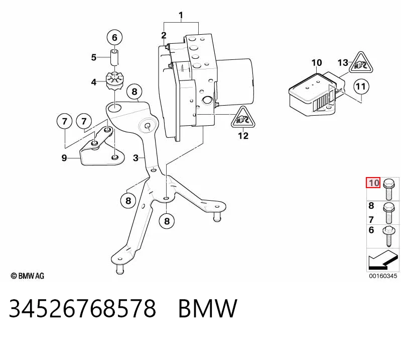 Sensor de aceleração longitudinal Bosch 0265005711 preço, a partir de 71,51 USD
