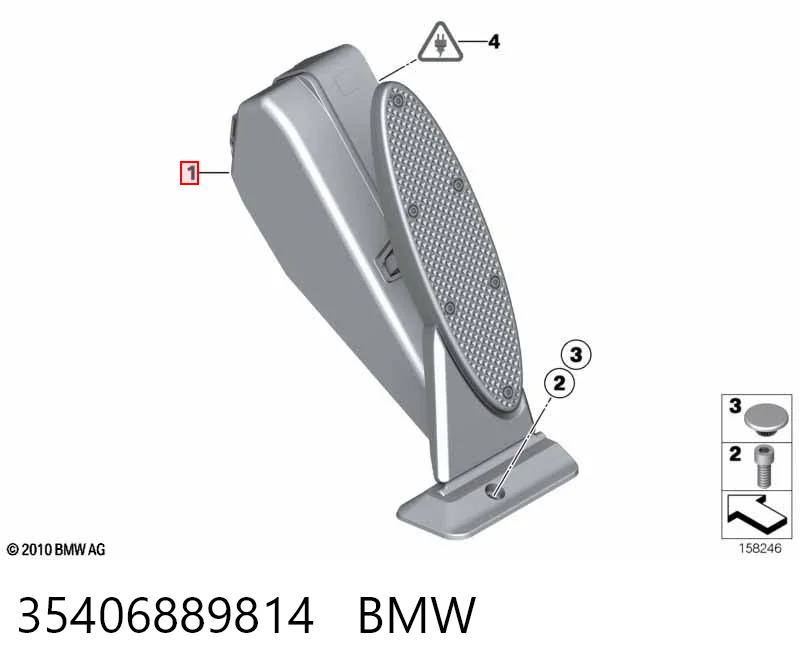 Pedal de gás (de acelerador) para Mini Cooper  R56