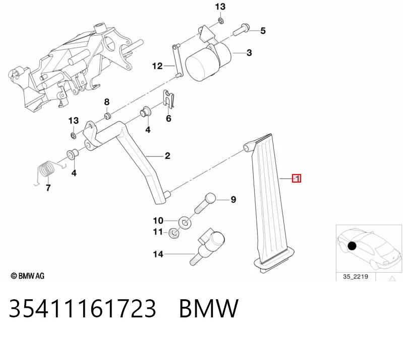 35411161723 BMW