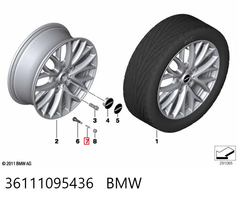 36111095436 BMW