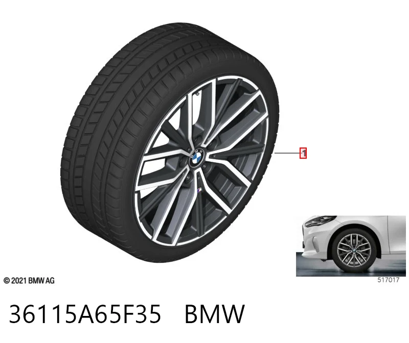 36115A65F35 BMW