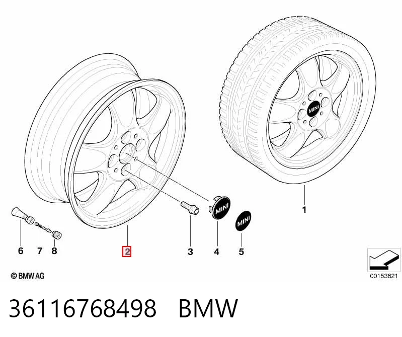 36116768498 BMW